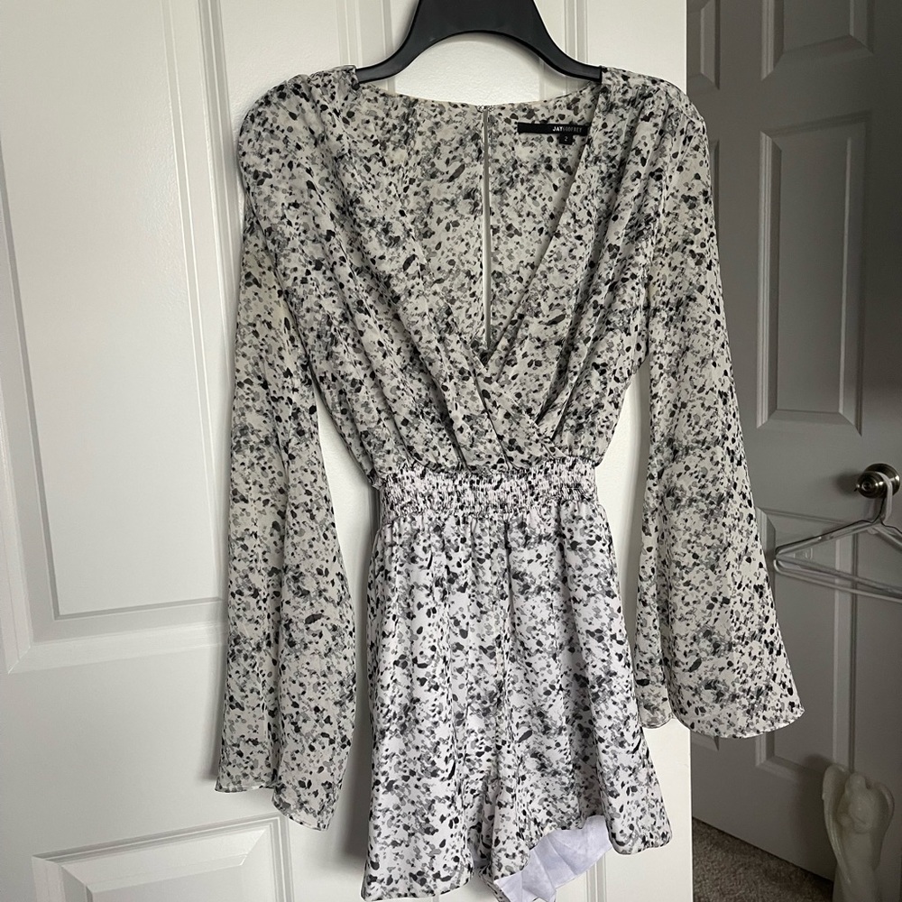 Jay Godfrey floral romper